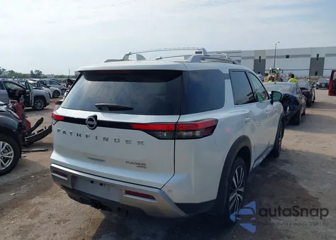 2024 Nissan Pathfinder Platinum 4Wd из США, поврежденный, VIN 5N1DR3DK7RC248256